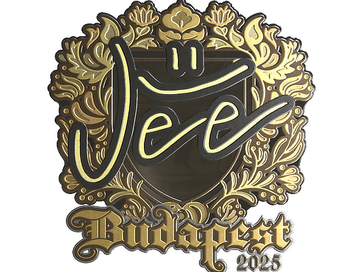 Sticker | Jee (Gold) | Budapest 2025