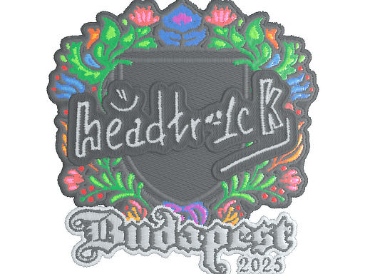 Sticker | headtr1ck (Embroidered) | Budapest 2025