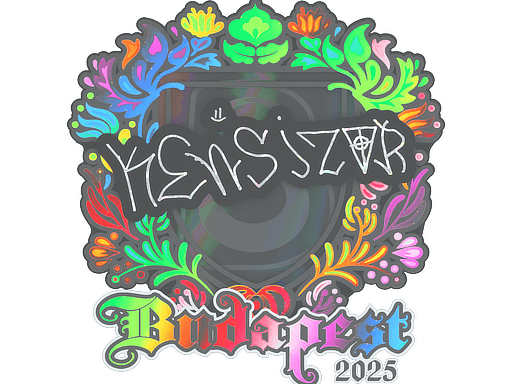 Sticker | kensizor (Holo) | Budapest 2025