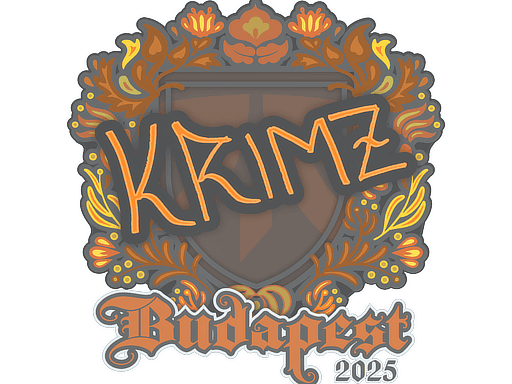 Sticker | KRIMZ | Budapest 2025