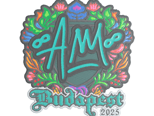 Sticker | AW (Embroidered) | Budapest 2025