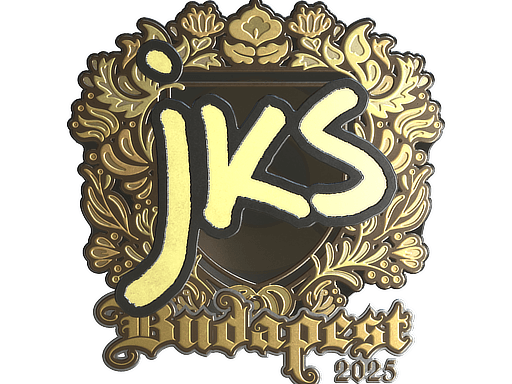 Sticker | jks (Gold) | Budapest 2025