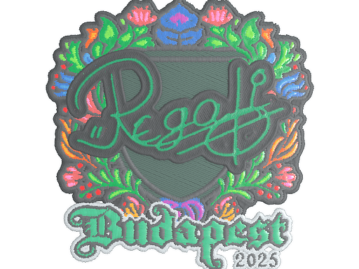 Sticker | regali (Embroidered) | Budapest 2025