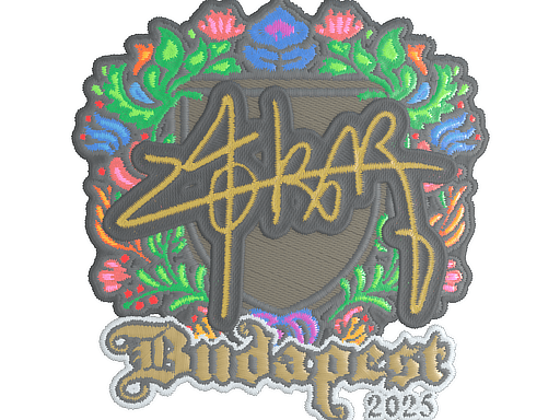Sticker | z4KR (Embroidered) | Budapest 2025