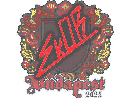 Sticker | sk0R | Budapest 2025