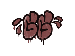 Sealed Graffiti | GGWP (Brick Red)