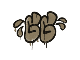 Sealed Graffiti | GGWP (Dust Brown)