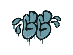 Sealed Graffiti | GGWP (Wire Blue)