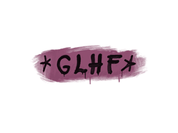 Sealed Graffiti | GLHF (Princess Pink)