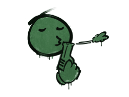 Sealed Graffiti | Quickdraw (Jungle Green)