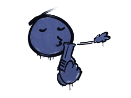 Sealed Graffiti | Quickdraw (SWAT Blue)