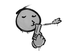 Sealed Graffiti | Quickdraw (Shark White)