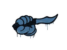 Sealed Graffiti | Backstab (Monarch Blue)