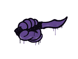 Sealed Graffiti | Backstab (Monster Purple)