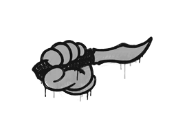 Sealed Graffiti | Backstab (Shark White)