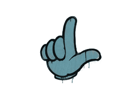 Sealed Graffiti | Loser (Wire Blue)