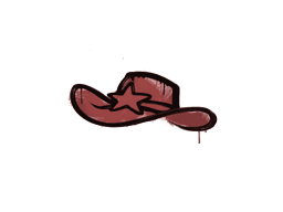 Sealed Graffiti | Sheriff (Blood Red)