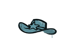 Sealed Graffiti | Sheriff (Wire Blue)