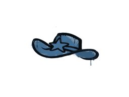 Sealed Graffiti | Sheriff (Monarch Blue)