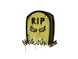 Sealed Graffiti | Tombstone (Tracer Yellow)