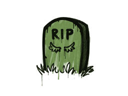 Sealed Graffiti | Tombstone (Battle Green)