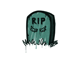 Sealed Graffiti | Tombstone (Frog Green)