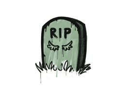 Sealed Graffiti | Tombstone (Cash Green)