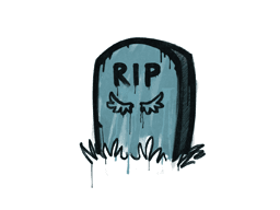 Sealed Graffiti | Tombstone (Wire Blue)