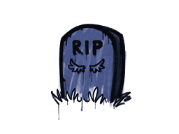 Sealed Graffiti | Tombstone (SWAT Blue)