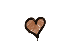 Sealed Graffiti | Heart (Tiger Orange)