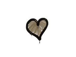 Sealed Graffiti | Heart (Dust Brown)