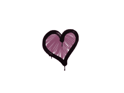 Sealed Graffiti | Heart (Princess Pink)
