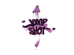 Sealed Graffiti | Jump Shot (Bazooka Pink)