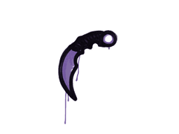 Sealed Graffiti | Karambit (Monster Purple)