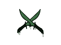 Sealed Graffiti | X-Knives (Jungle Green)