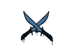 Sealed Graffiti | X-Knives (Monarch Blue)