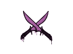 Sealed Graffiti | X-Knives (Bazooka Pink)