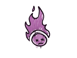 Sealed Graffiti | Toasted (Bazooka Pink)