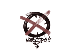 Sealed Graffiti | Noscope (Brick Red)