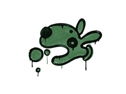 Sealed Graffiti | Popdog (Jungle Green)