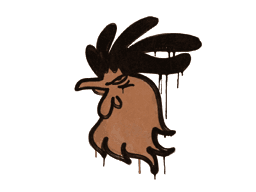 Sealed Graffiti | Cocky (Tiger Orange)