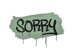 Sealed Graffiti | Sorry (Cash Green)