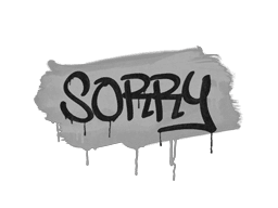Sealed Graffiti | Sorry (Shark White)