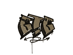 Sealed Graffiti | GTG (Dust Brown)