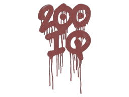 Sealed Graffiti | 200 IQ (Brick Red)