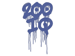Sealed Graffiti | 200 IQ (SWAT Blue)