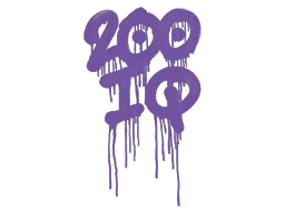 Sealed Graffiti | 200 IQ (Monster Purple)