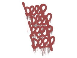 Sealed Graffiti | BEEP (Blood Red)