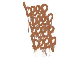 Sealed Graffiti | BEEP (Tiger Orange)