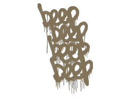 Sealed Graffiti | BEEP (Dust Brown)